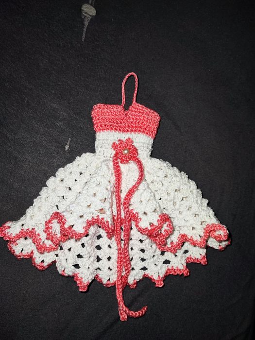 Vestidos em crochê para Barbie