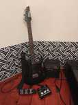 Guitarra eléctrica Ibanez+pedais e amplificador