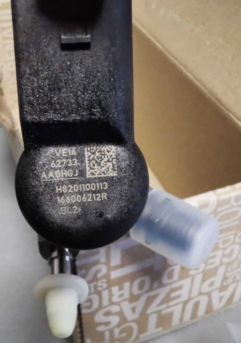 166006212R, форсунки Renault /QASHQAI 1.5 dcі оригінал.