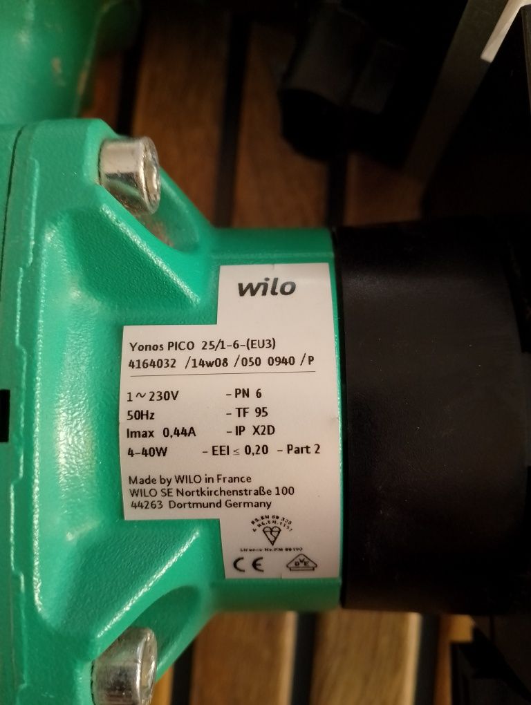 Pompa obiegowa co,cwu,wilo yonos pico 25-6 25-4,budowa,dom,kotłownia
