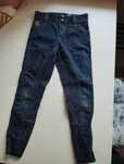 Spodnie bryczesy jeansy do jazdy konnej Horse Life rozmiar 116/122