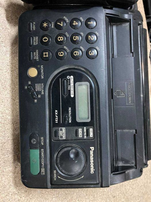 Факс Panasonic KX-FT31RS на термобумаге, бу