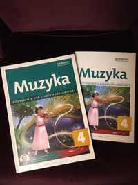 Nowy podręcznik Muzyka 4 Operon zestaw zeszyt ćwiczeń