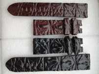 Bracelete de crocodilo real para relógio de pulso 22mm 100 % novo