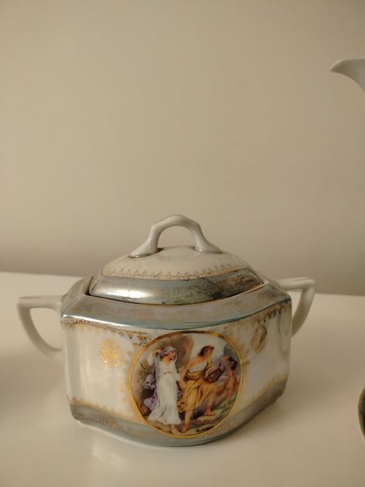 Porcelana Ćmielów - serwis do herbaty Lwów