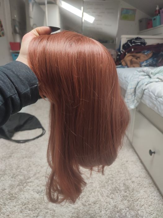 Kasztanowa brązowa peruka Brown WIG cosplay