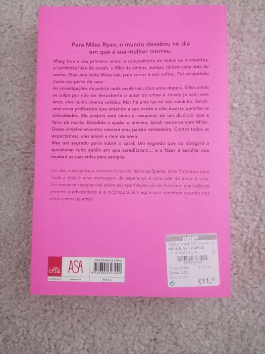 Uma Promessa Para a Vida Toda