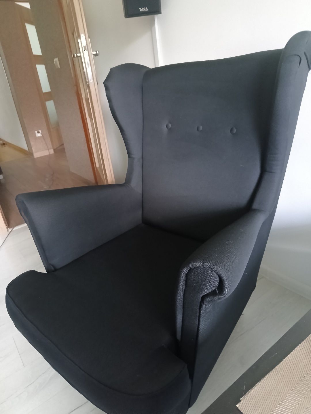 Fotel duży XXL czarny
