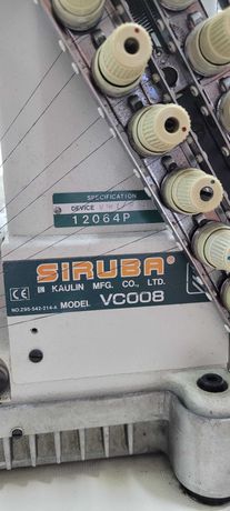 SIRUBA VC008 , GUMIARKA (12 igieł)
