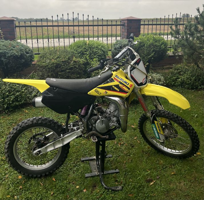Suzuki RM 85 L / 2004 sel A po serwisie Reiger duże koła restyle kit