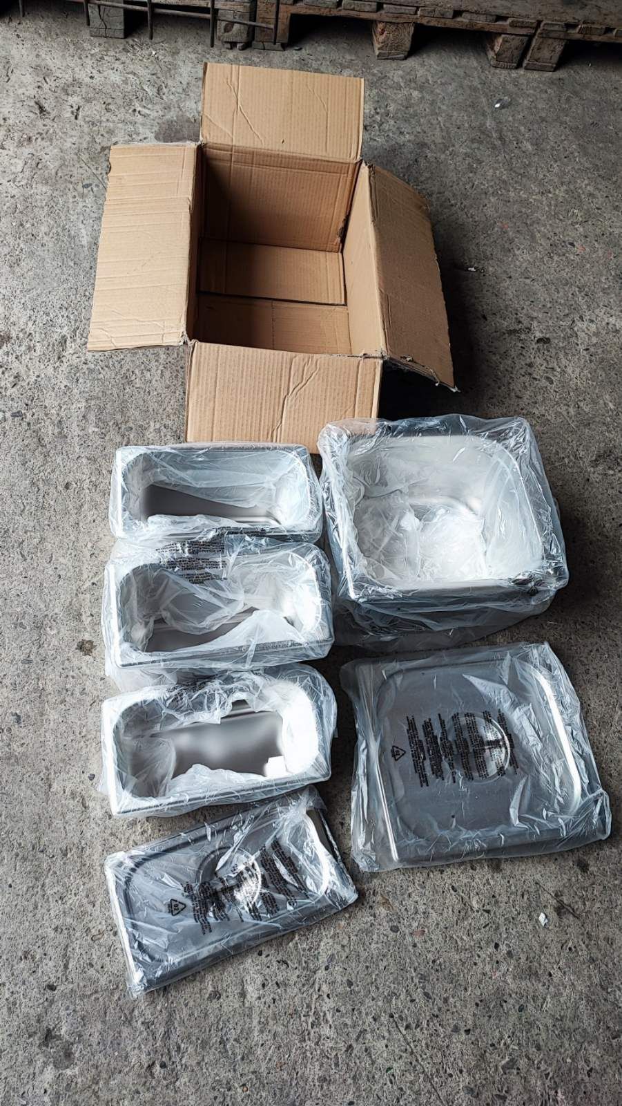 Гастроемкости продуктов лотки нерж 1/1,1/2,1/3,1/4,1/6,1/9,2/3