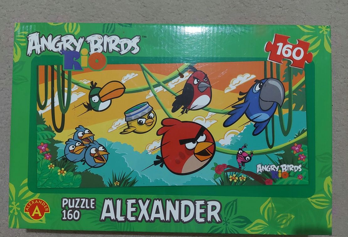 Puzzle Angry Birds 160 elementów Alexander