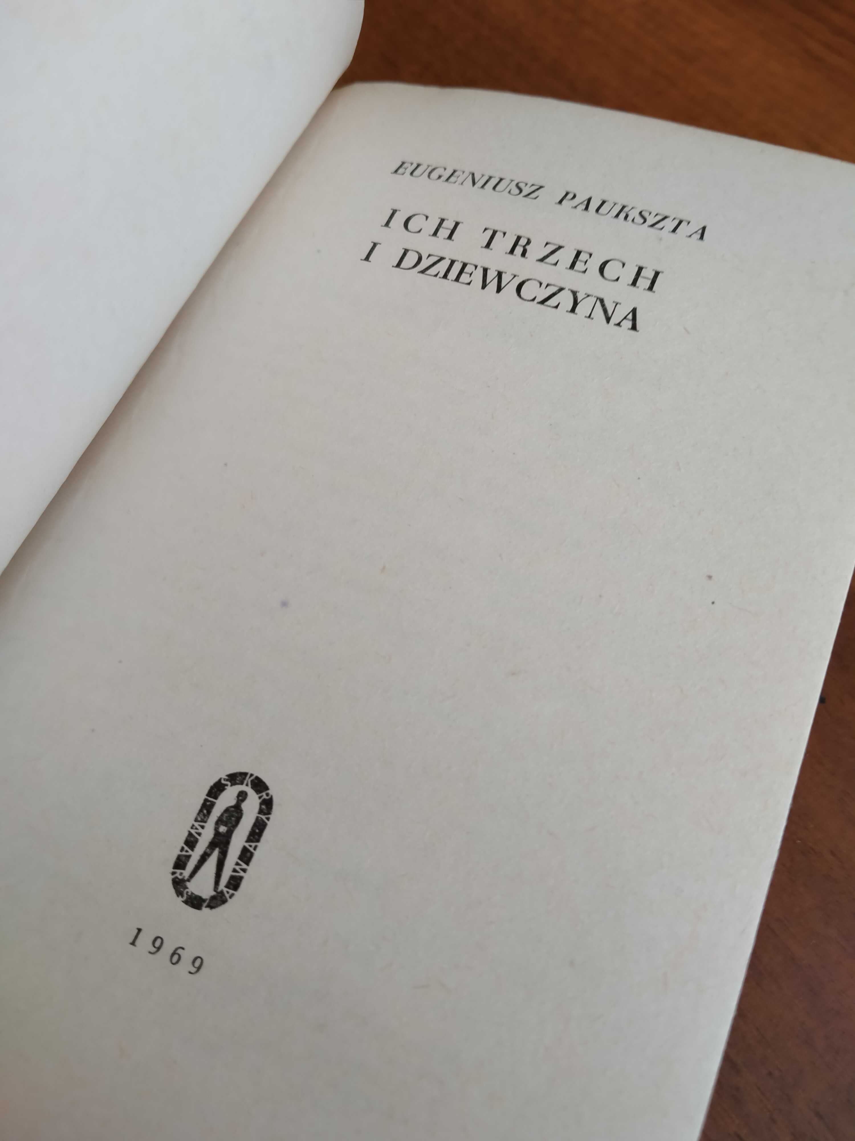Ich trzech i dziewczyna, powieść kryminalna, Eugeniusz Paukszta