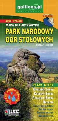 Mapa turystyczna - Park Narodowy Gór Stołowych - praca zbiorowa