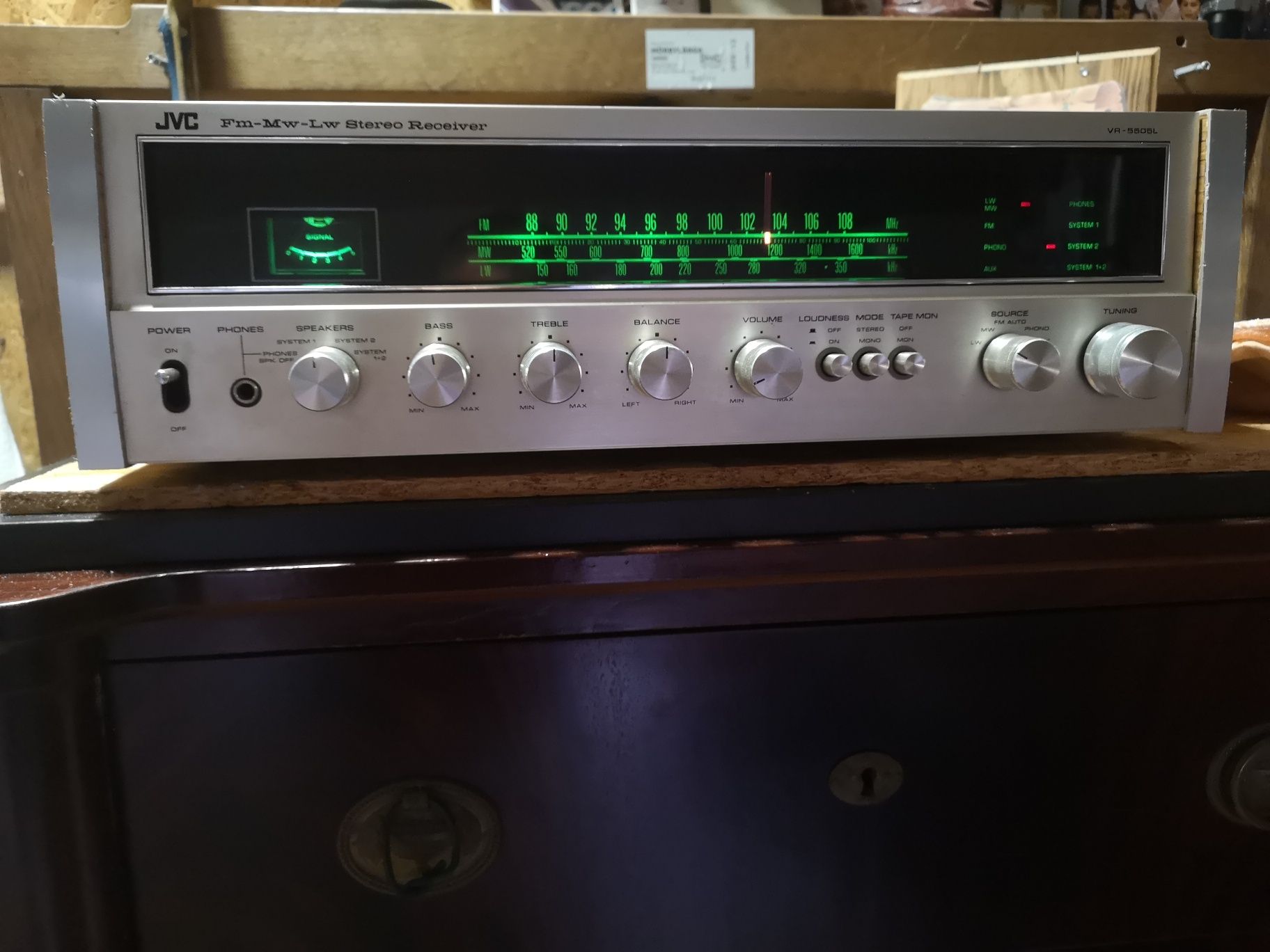 Jvc receiver/amplificador