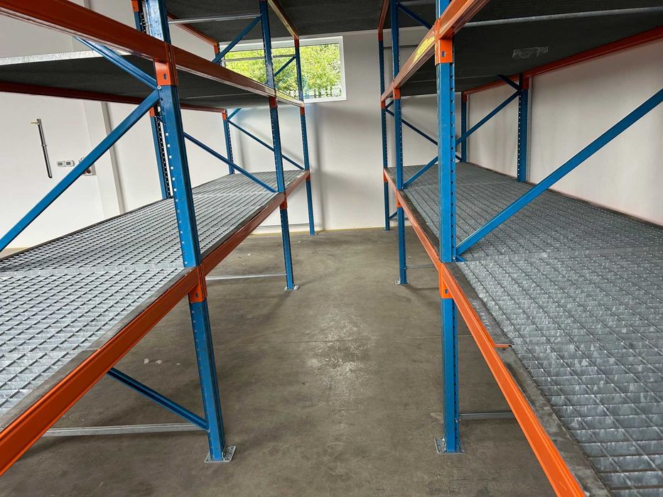 Półpiętro magazynowe antresola podest regały kraty stal pomostowe wema