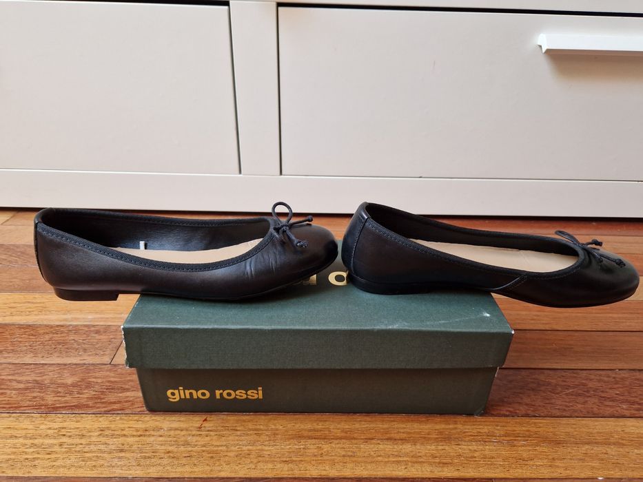 Skórzane baleriny Gino Rossi r.38