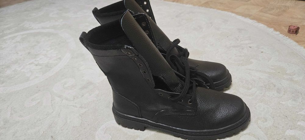 Берці чоловічі натуральна шкіра