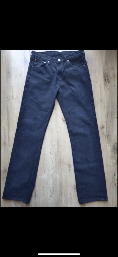 Levis 501 33/36 czarne (pas 86cm) wysylka