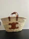 Koszyk celine medium in palm leaves