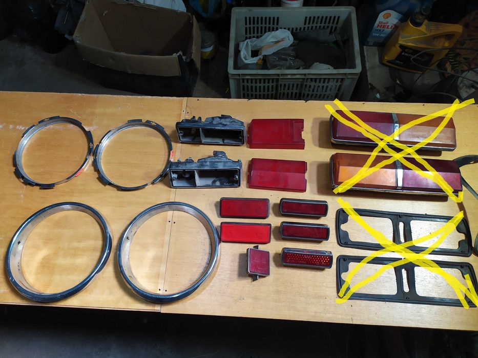 Продам стекло к фонарям и катафоты на Ваз 2101, 21011 и Ваз 2106