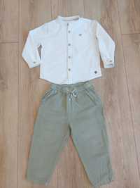 Святковий костюм Zara для хлопчика 2-3 роки, сорочка та літні штани