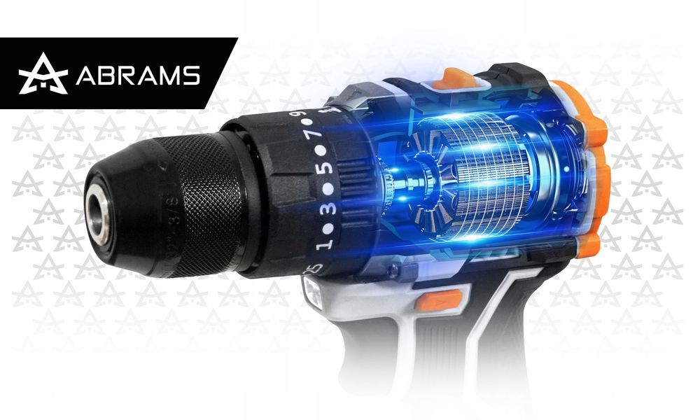 Wiertarko Wkrętarka Akumulatorowa Udarowa Bezszczotkowa 2xaku21v Mocna