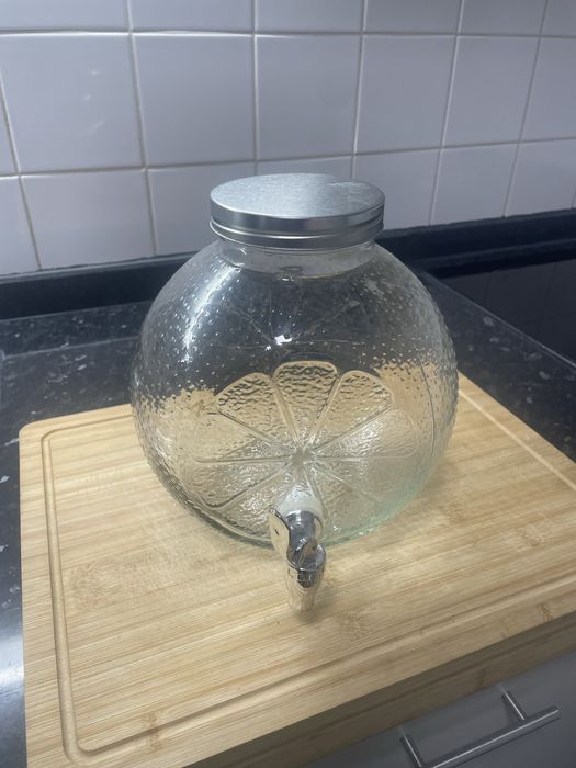 Frasco / Recipiente Vidro 5L p/ liquidos