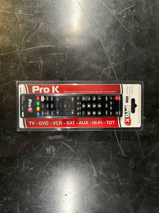 Comando Universal PORK PKRC4:1 – Novo – Compatível Smart TV / Box