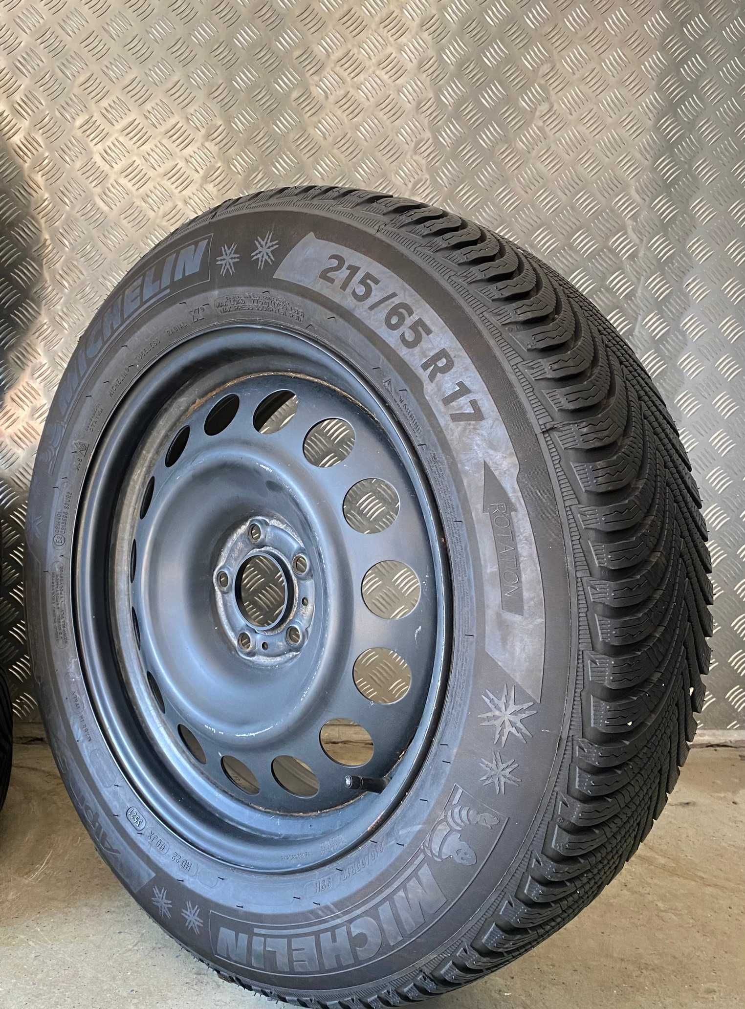 Koła Stalowe 7x17 ET42 5x108 Citroen C5 AirCross Michelin Adax Koźle