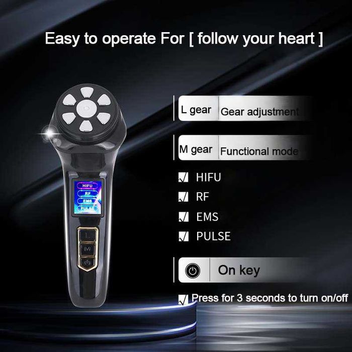 MINI HIFU 3 TERCEIRA GERAÇÃO ORIGINAL USO DOMÉSTICO