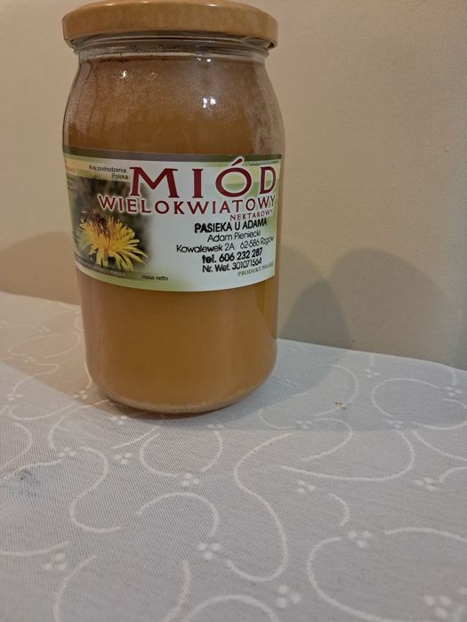 Miód z własnej pasieki