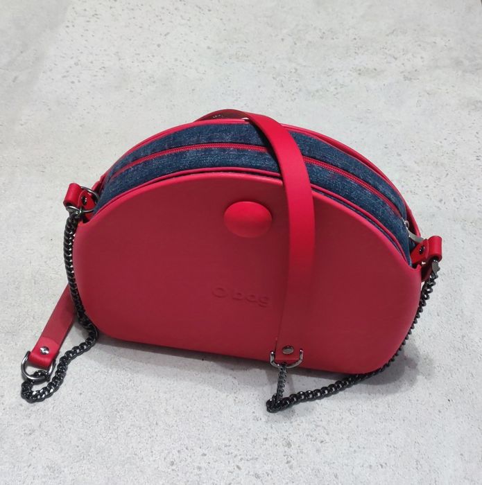 Pasek Rosso Skóra do torebki Obag Moonlight Moon Glam Pocket