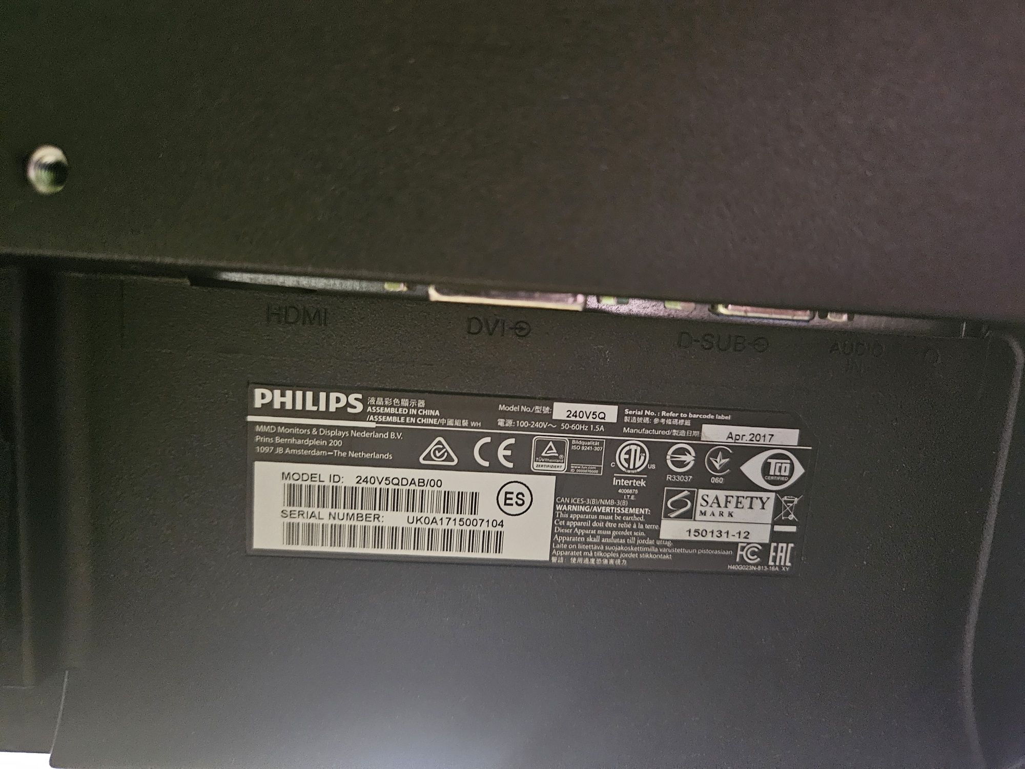 Monitor Philips 24 cale