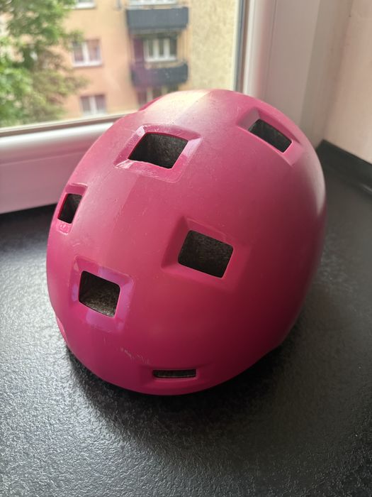 Kask decathlon rozowy 52 - 54