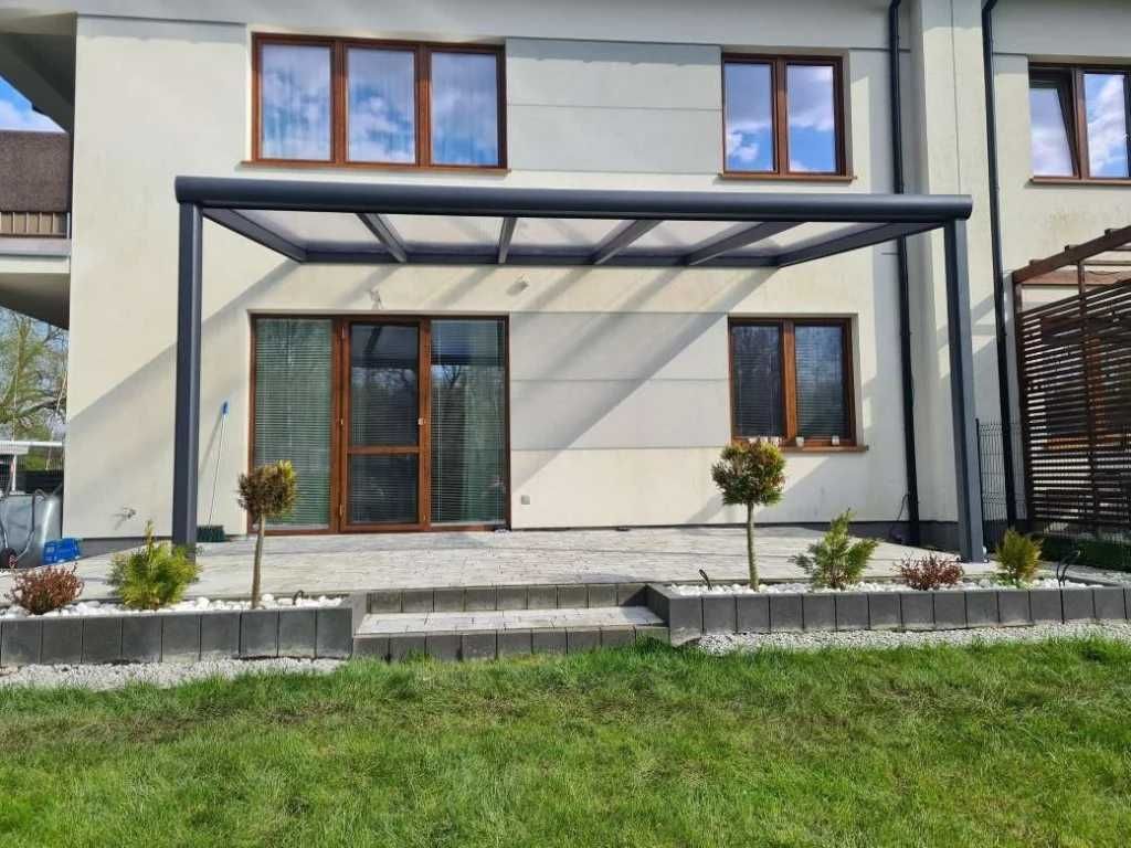 Zadaszenie aluminiowe PRO z dachem poliwęglanowym 300x306 cm