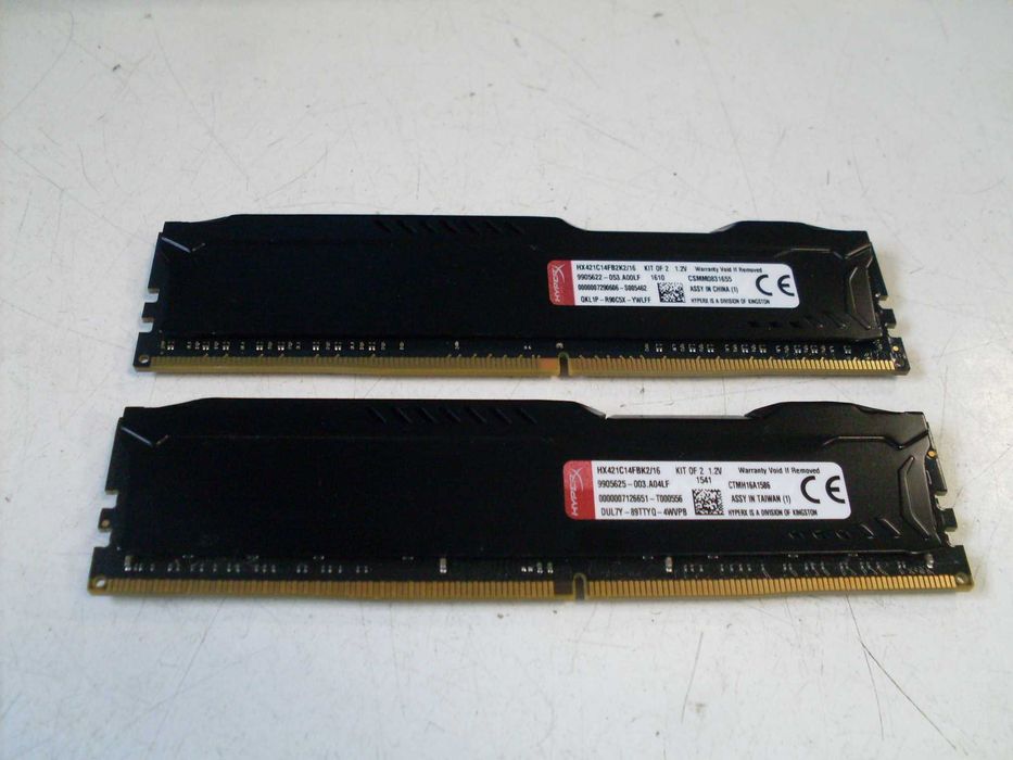 RAM 16GB DDR4 do komputera PC 2 x 8GB, PC4 2133 Mhz Kingston HyperX