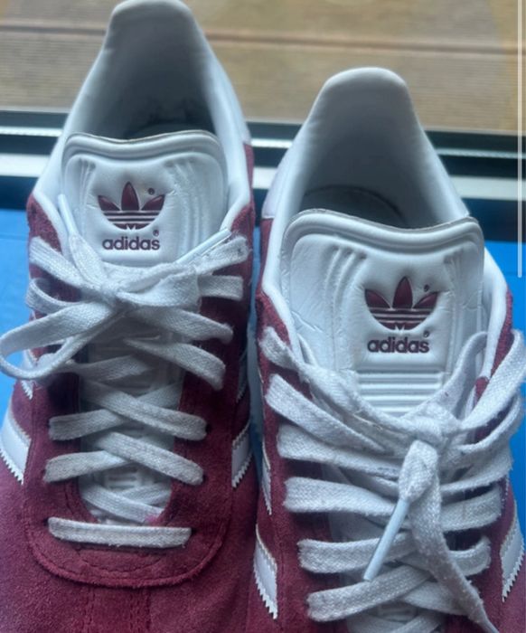 adidas gazelle bordô