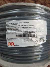 Kabel fotowoltaiczny 6mm kolor czarny przewód solarny 100 metròw