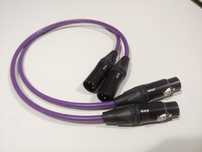 Kabel XLR - XLR Melodika MDC1230 2x 0.5m