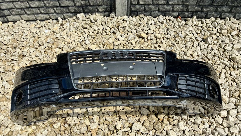 Zderzak przedni spryski LZ9Y AUDI A4 B8 8K 08-12 przedlift oryginal