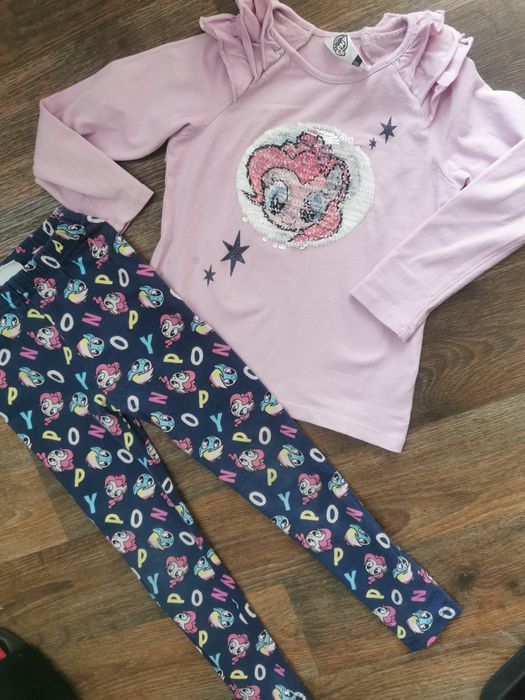 Komplet C&A My Little Pony – bluzka + leginsy 116