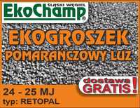 Ekogroszek EkoChamp® Pomarańczowy luzem dostawa w cenie-Oferta Śląsk