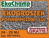 Groszek Plus EkoChamp® Pomarańczowy luzem dostawa w cenie-Oferta Śląsk