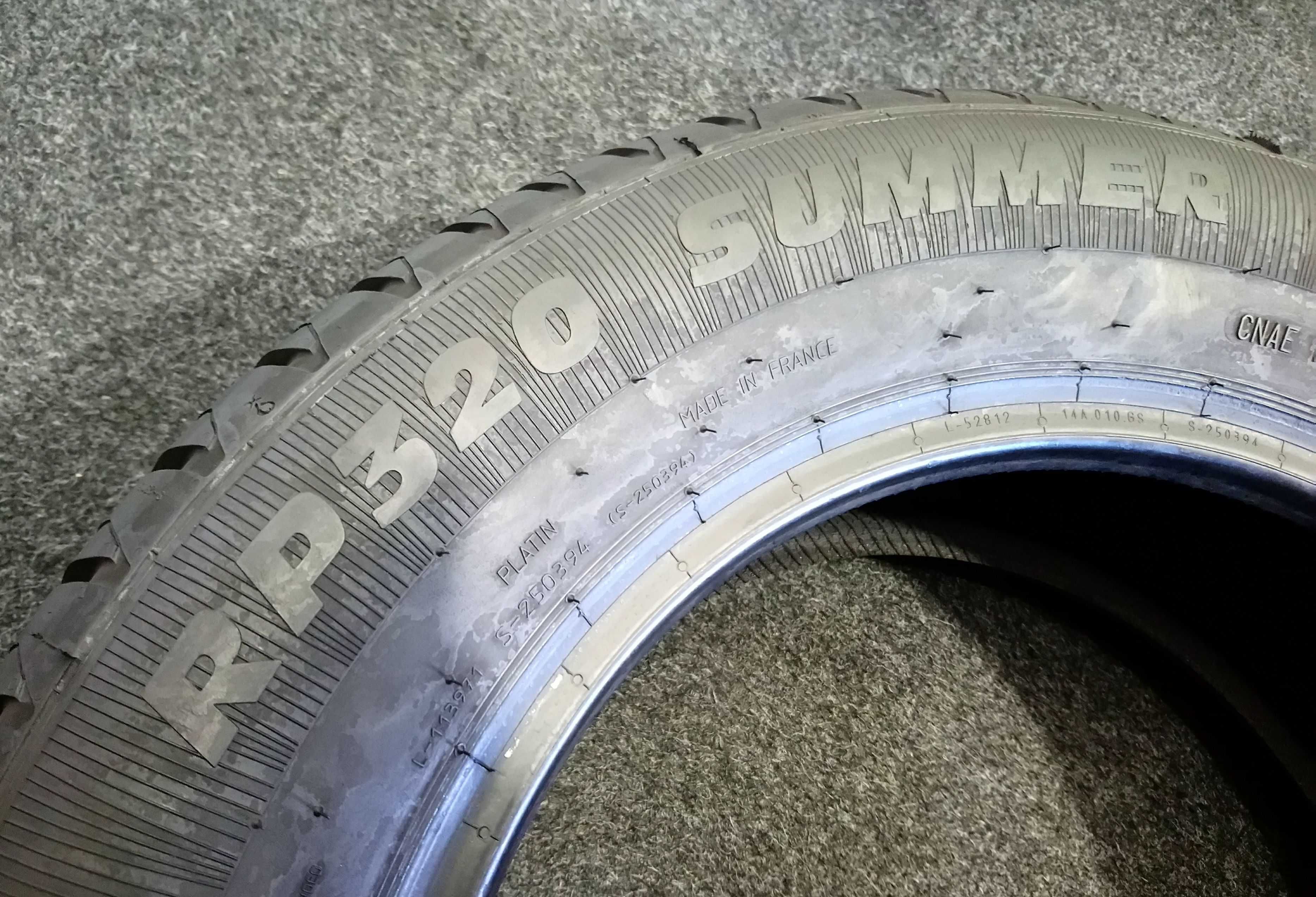 195/65R15 Platin RP320 Summer 91V // 7,2 mm jak NOWE
