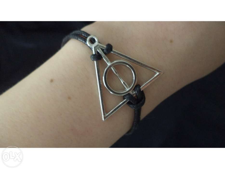 Harry Potter - pulseira Talismãs da Morte - novo selado