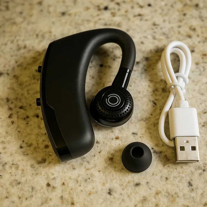 Słuchawka Bluetooth V9 - wygodna do całego dnia!