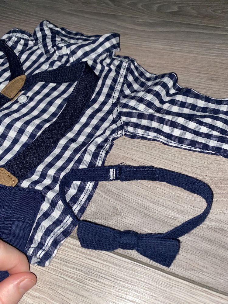 Святковий комплект (рубашка, брюки) для хлопчика C&A 62 розмір
