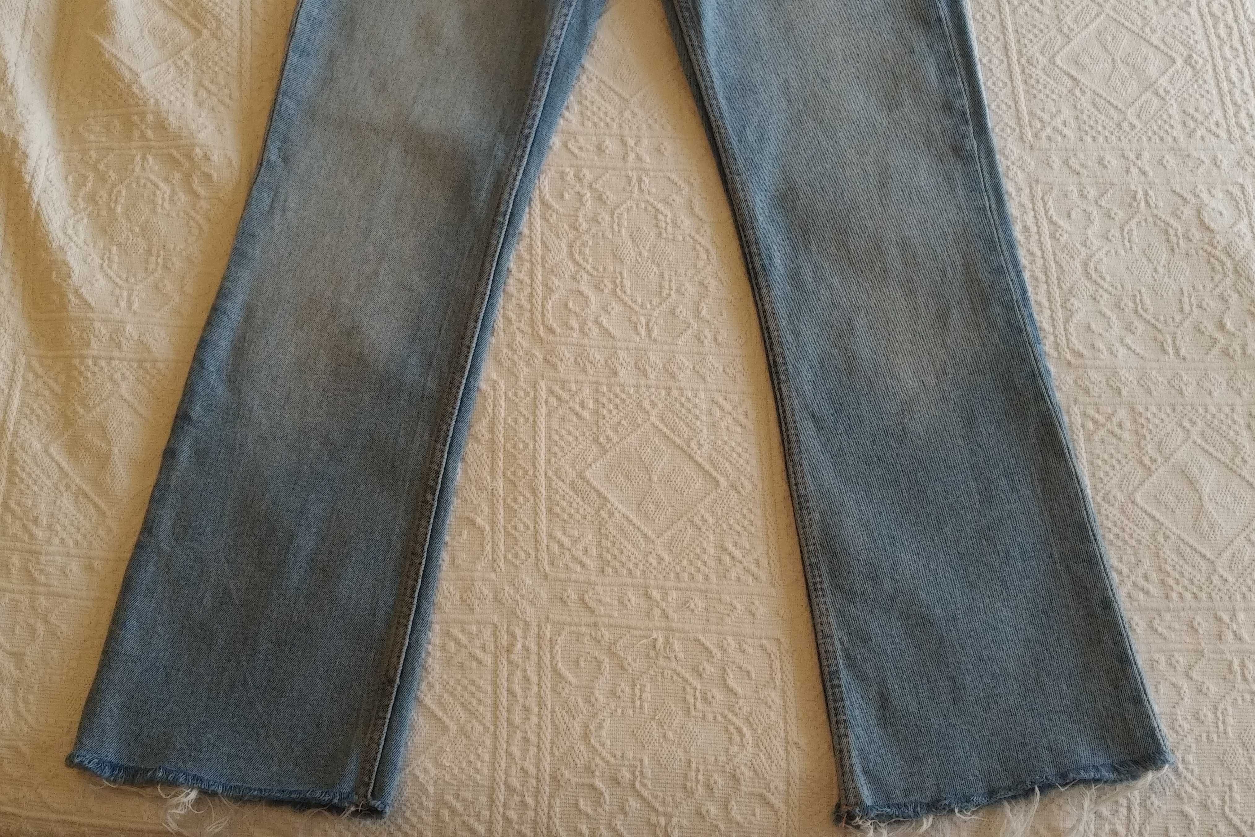 Calças Zara 34 senhora mulher
