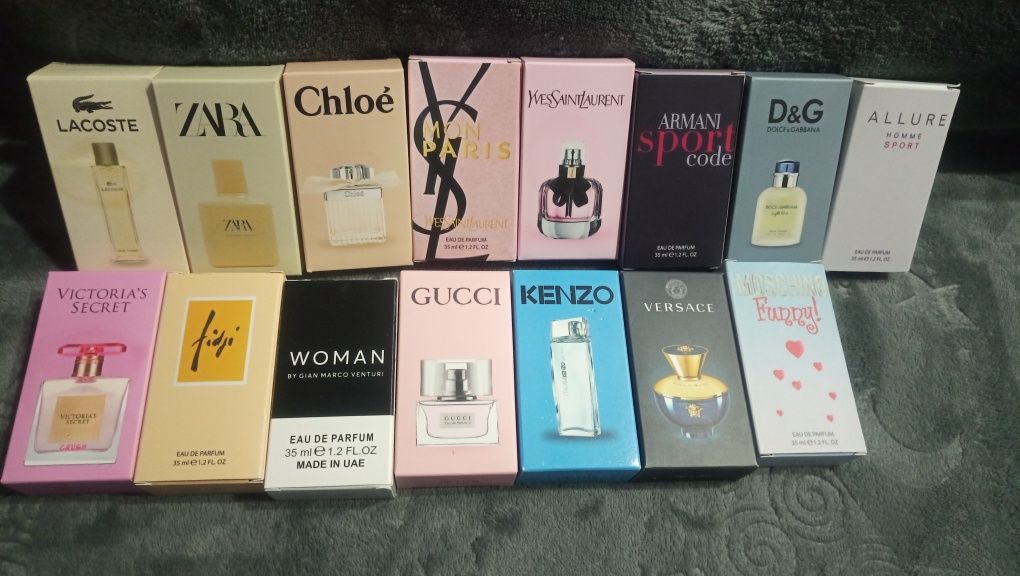 парфуми міні жіночі,чоловічі  20,35,40мл,45мл Лицензіонні